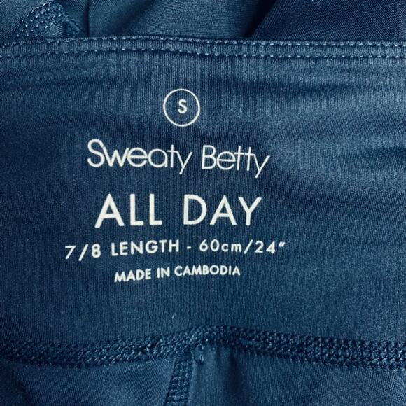 Sweaty Betty All Day Ruched Hem 7/8 Leggings - Picture 8 of 9